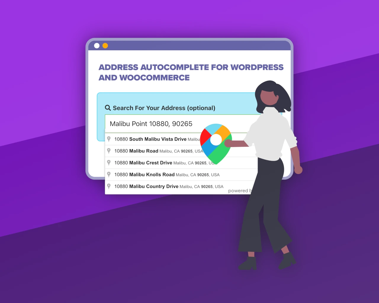 Postal Address Autocomplete icon